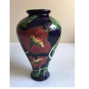 Lovely hand made POTTERY VASE COUNTRY CRAFT BY ANNE ROWE (2003) - Stunning!
